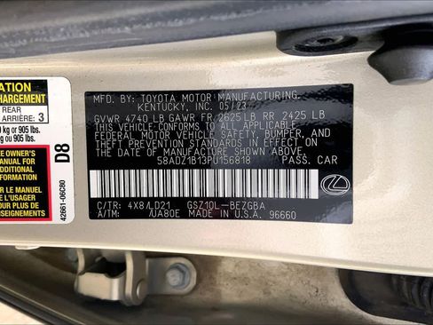 Used 2023 Lexus ES 350 w/ Premium Package image 31