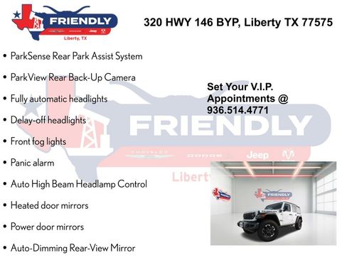 New 2025 Jeep Wrangler Unlimited Rubicon 4xe w/ Safety Group AWD/4WD image 29