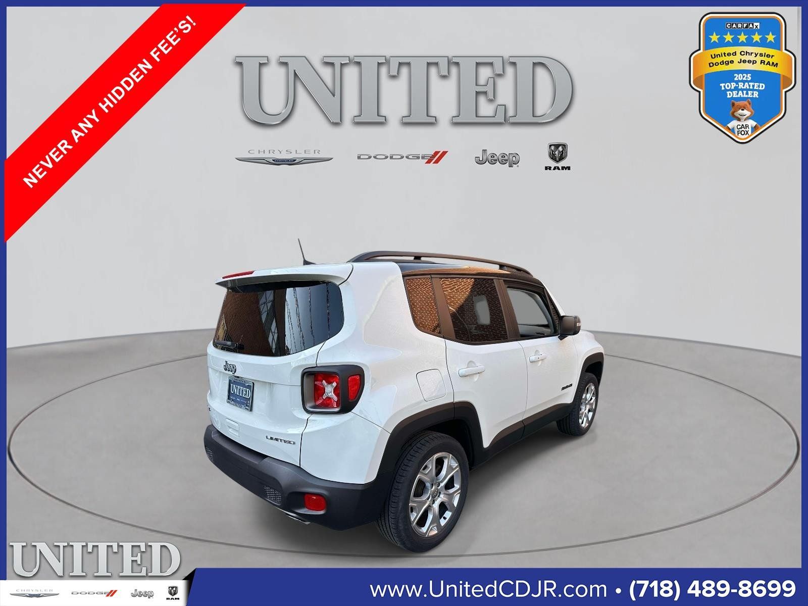 Used 2020 Jeep Renegade Limited AWD/4WD image 3