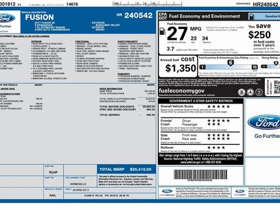 Certified 2017 Ford Fusion SE