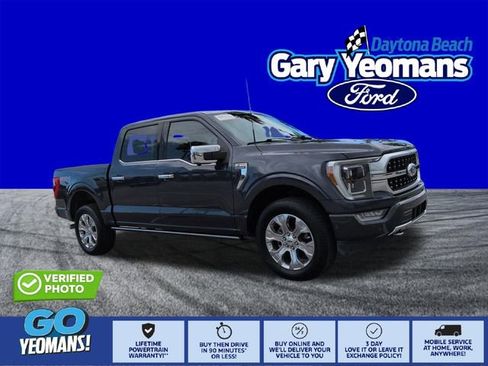 Certified 2022 Ford F150 Platinum w/ Equipment Group 701A High AWD/4WD image 1