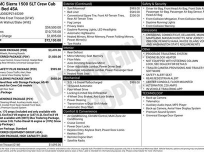 Certified 2023 GMC Sierra 1500 SLT w/ SLT Premium Package