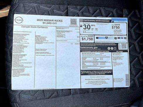 New 2025 Nissan Kicks SV image 21