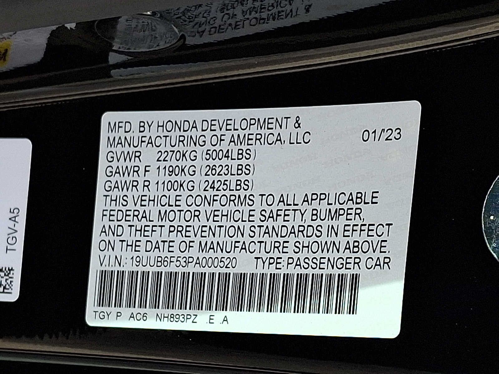 Used 2023 Acura TLX w/ A-SPEC Package AWD/4WD image 31
