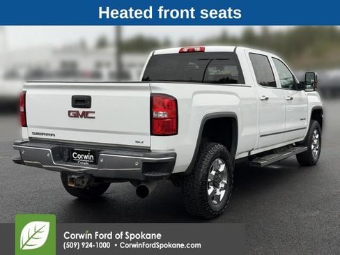 Used 2018 GMC Sierra 2500 SLT w/ Duramax Plus Package AWD/4WD image 14