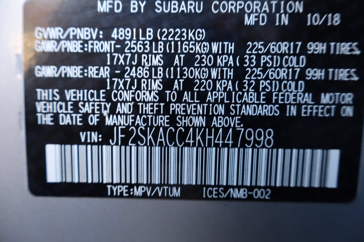Used 2019 Subaru Forester w/ Alloy Wheel Package AWD/4WD image 46