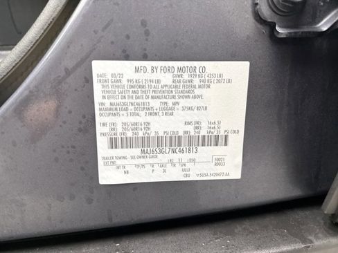 Used 2022 Ford EcoSport SE w/ Interior Protection Package image 11