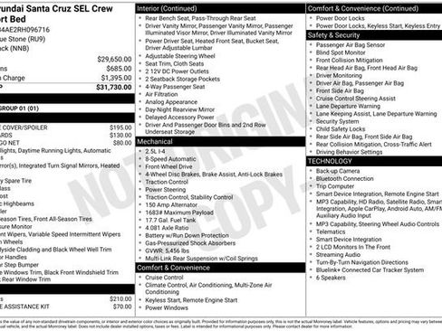 Certified 2024 Hyundai Santa Cruz SEL FWD image 36
