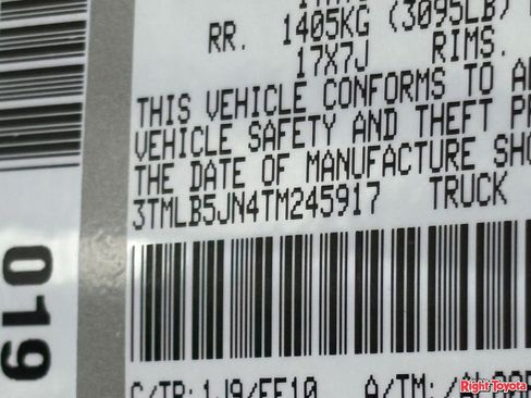 New 2026 Toyota Tacoma SR5 AWD/4WD image 25