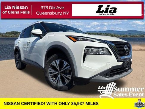 Certified 2023 Nissan Rogue SV w/ SV Premium B Package AWD/4WD image 1