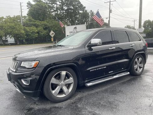 Used 2014 Jeep Grand Cherokee Overland w/ Advanced Technology Group AWD/4WD image 4