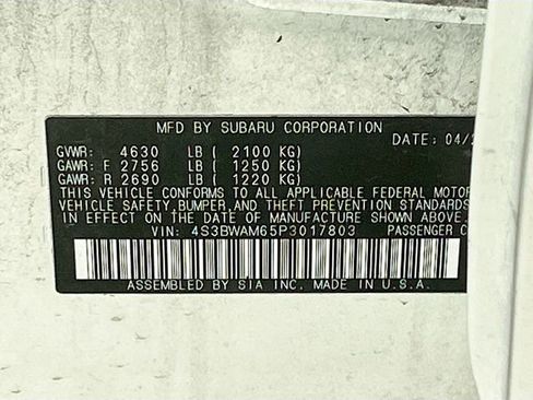 Certified 2023 Subaru Legacy Limited image 33