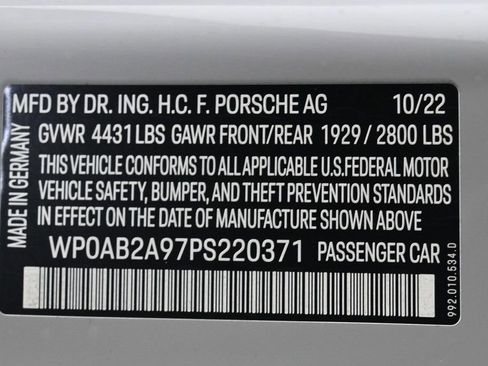 Certified 2023 Porsche 911 Carrera 4S image 31