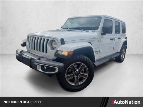 Used 2022 Jeep Wrangler Unlimited Sahara AWD/4WD image 1