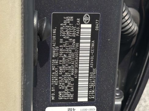 Used 2010 Toyota Camry LE FWD image 31