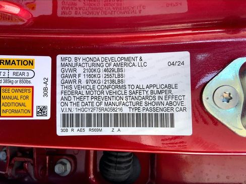 Used 2024 Honda Accord Sport image 36