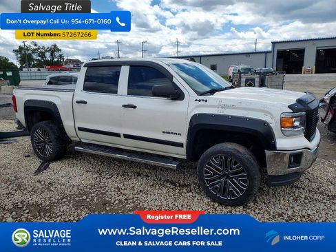 Used 2015 GMC Sierra 1500 SLT w/ SLT Crew Cab Value Package AWD/4WD image 5