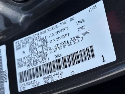 New 2026 Toyota Tundra TRD Pro image 30