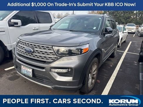 Used 2021 Ford Explorer Limited w/ Equipment Group 301A image 1