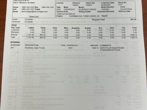 Used 2020 Chevrolet Silverado 2500 W/T w/ WT Convenience Package image 28