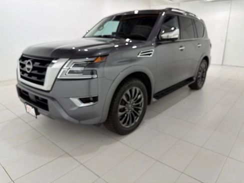 Used 2024 Nissan Armada Platinum w/ Captain's Chairs Package AWD/4WD image 1