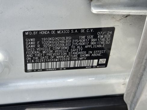 Used 2025 Honda HR-V LX image 43