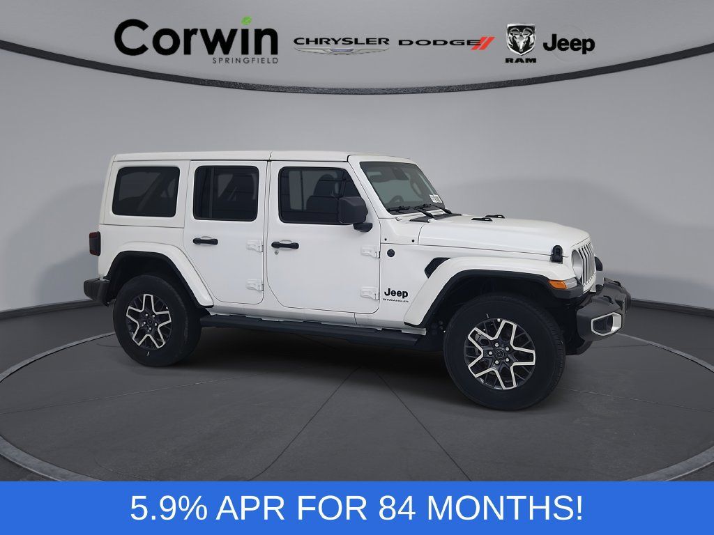 New 2026 Jeep Wrangler Unlimited Sahara AWD/4WD 360° Tour