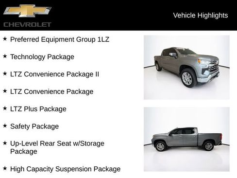 Used 2023 Chevrolet Silverado 1500 LTZ w/ Technology Package AWD/4WD image 5
