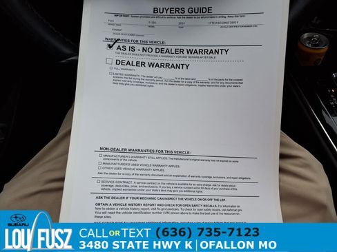 Used 2019 Ford F150 XLT w/ Equipment Group 302A Luxury AWD/4WD image 34