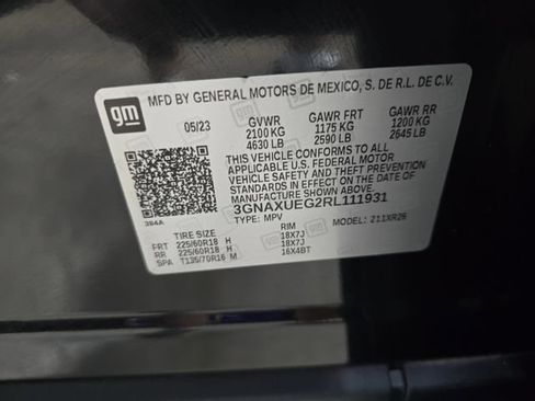 Used 2024 Chevrolet Equinox LT w/ LPO, Floor Liner Package AWD/4WD image 37
