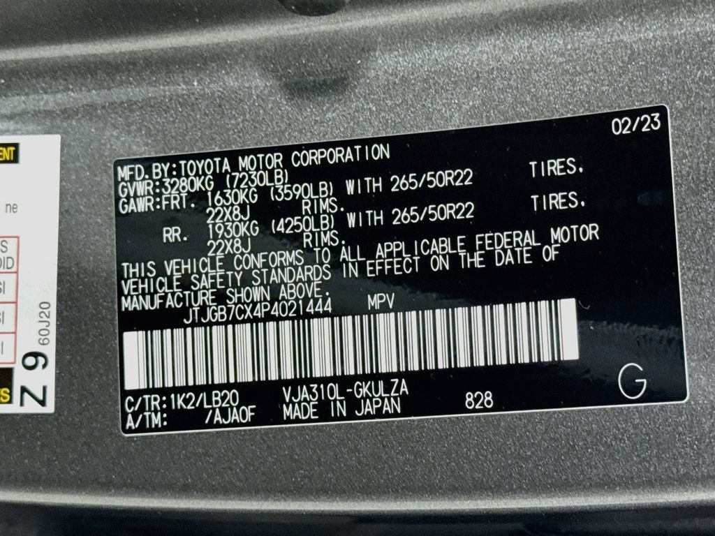 Used 2023 Lexus LX 600 4WD w/ Appearance Package image 38