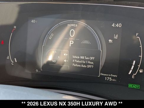 New 2026 Lexus NX 350 AWD w/ Accessory Package (2T) image 11