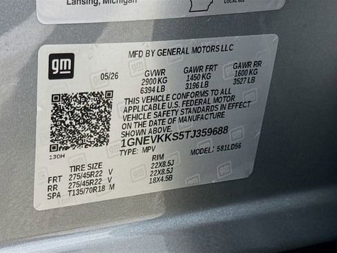 New 2026 Chevrolet Traverse High Country w/ LPO, Floor Liner Package AWD/4WD image 36