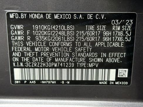 Used 2023 Honda HR-V LX image 28