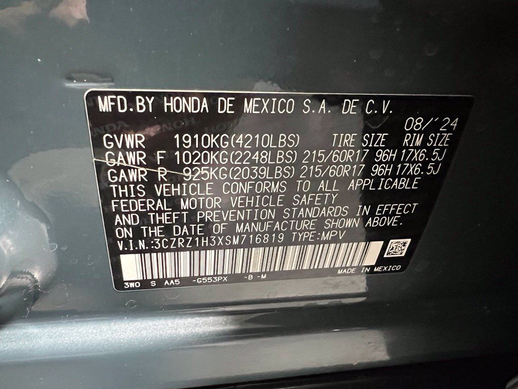 Used 2025 Honda HR-V LX image 40