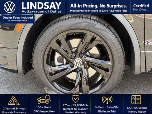 Certified 2024 Volkswagen Tiguan SE R-Line AWD/4WD image 9