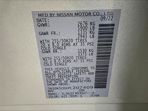 Certified 2023 Nissan Pathfinder SL w/ SL Premium Package image 33