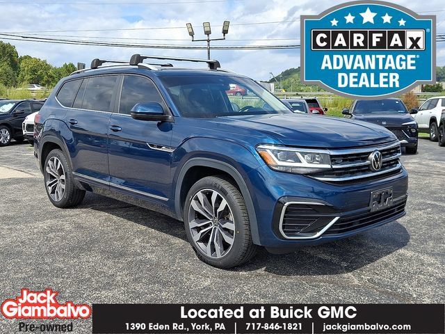 Used 2021 Volkswagen Atlas SEL R-Line AWD/4WD image 1