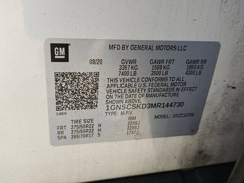 Used 2021 Chevrolet Tahoe Premier w/ Premium Package image 18