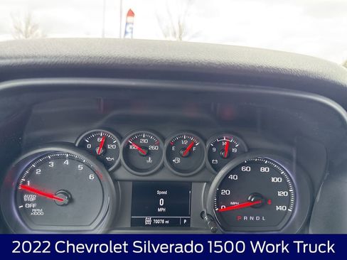 Used 2022 Chevrolet Silverado 1500 W/T w/ WT Value Package AWD/4WD image 16