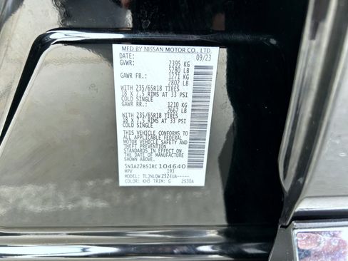 Certified 2024 Nissan Murano SV image 25