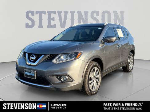 Used 2015 Nissan Rogue SL w/ SL Premium Package AWD/4WD image 1