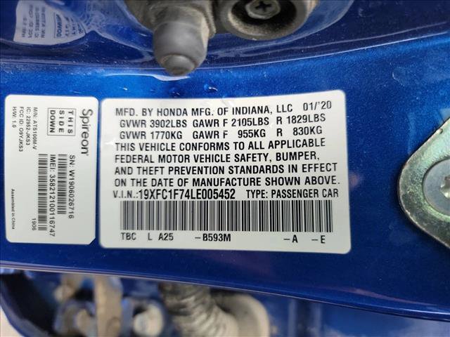 Used 2020 Honda Civic EX-L image 29