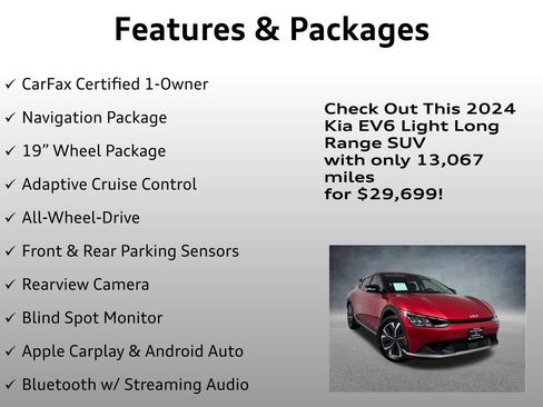 Used 2024 Kia EV6 Light AWD/4WD image 4
