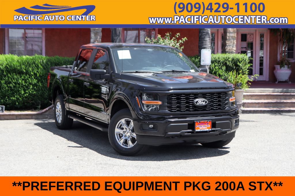 Used 2024 Ford F150 STX w/ STX Black Appearance Package AWD/4WD image 1