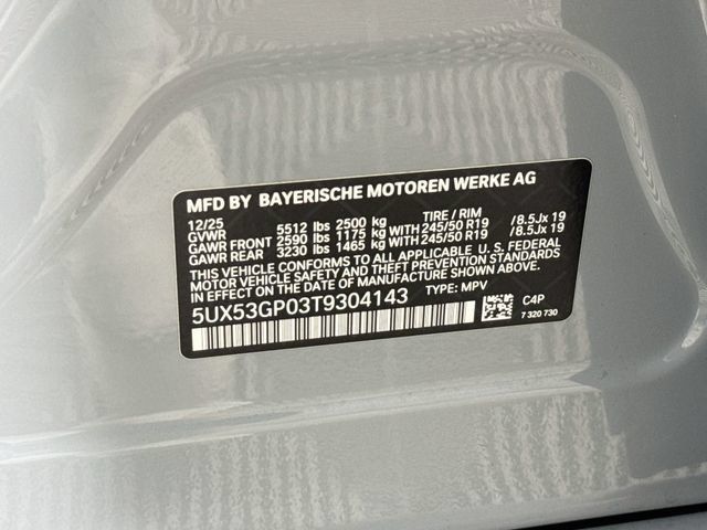Used 2026 BMW X3 xDrive30i w/ M Sport Package AWD/4WD image 29