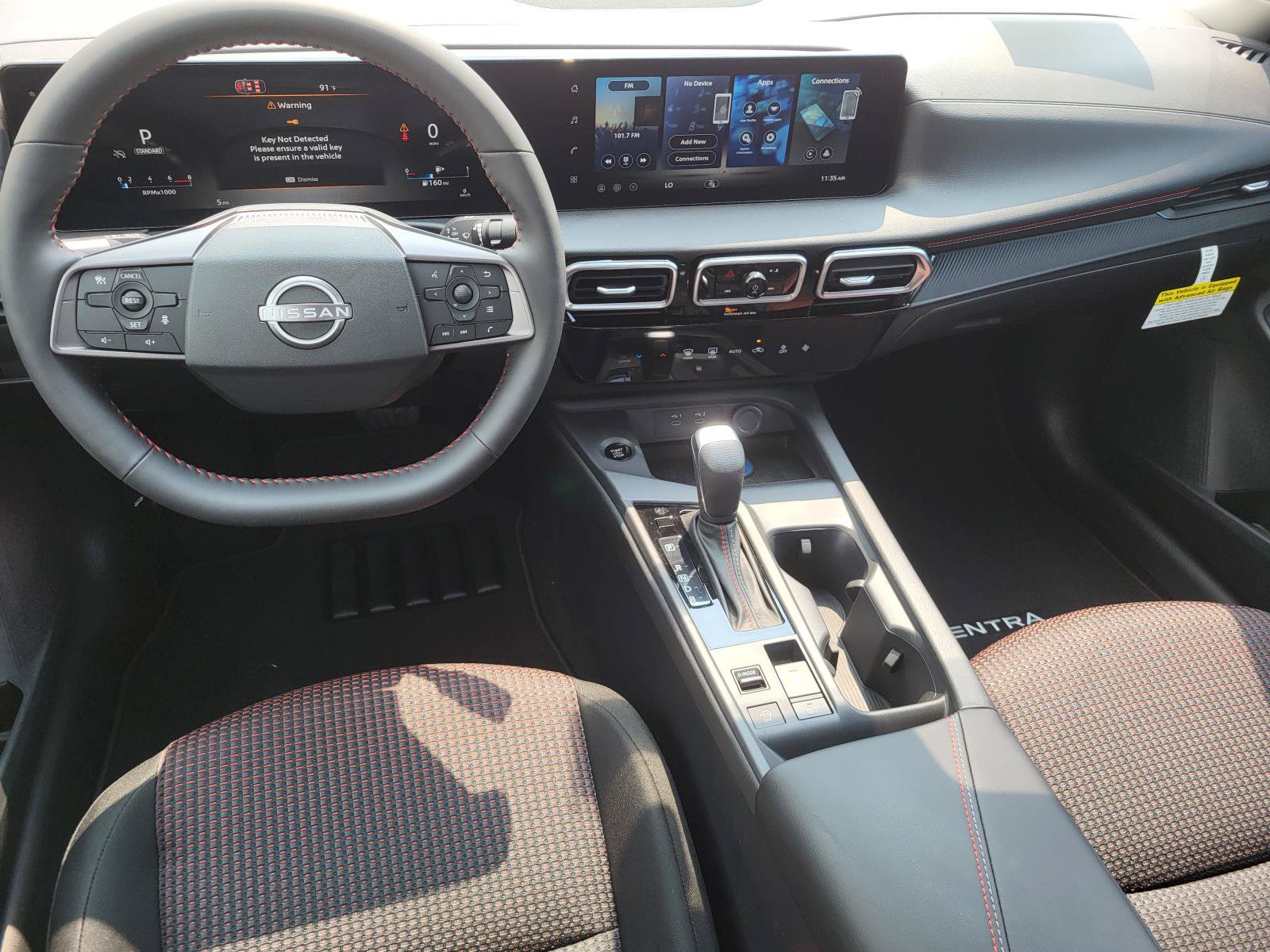 New 2027 Nissan Sentra SR w/ Floor Mat Package FWD image 14