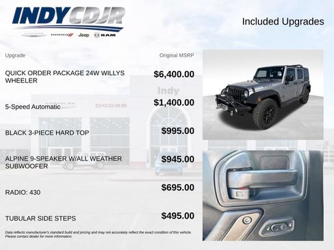 Used 2017 Jeep Wrangler Unlimited Sport AWD/4WD image 4