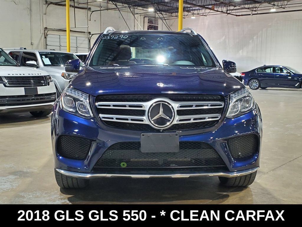 Used 2018 Mercedes-Benz GLS 550 4MATIC image 2