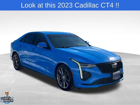 Certified 2023 Cadillac CT4 V w/ Navigation Package image 1